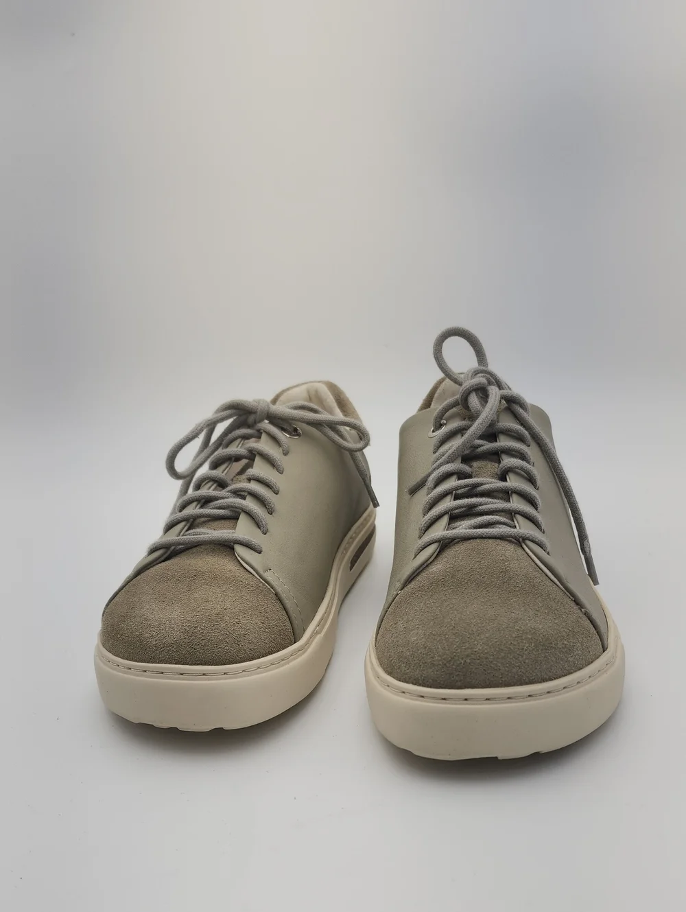 Birkenstock Bend Low Decon Gray Taupe Women’s 7 Nubuck Leather Sneakers